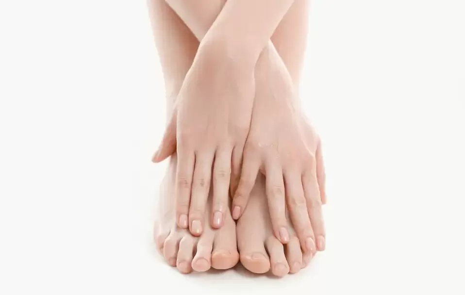 Prevención de fungos nas unhas dos pés